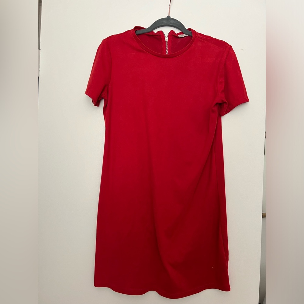 Zara red dress